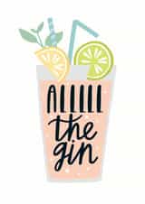 gin party Birthday Card 11112 created by Sadler Jones