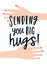 big hugs Love & Friendship Card 11115 created by Sadler Jones