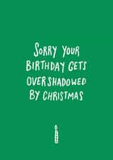 Overshadowed By Christmas created by Emily Strefford-Johnson