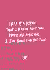 Two Mums! created by Emily Strefford-Johnson