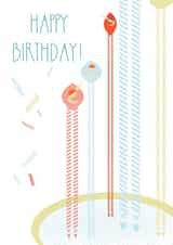 birthday colourful Card 36313 created by Allison Gray