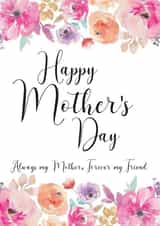 mum flowers Mothers Day Card 35929 created by Thoughtful Gifts