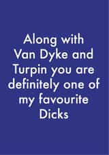dick favourite Valentines Day Card 35987 created by OBJECTABLES