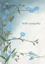 thinking berevement Sympathy Card 13057 created by Lucy Reynolds