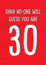 happy 30th birthday card created by Afewhometruths