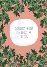 sorry for Sorry Card 12984 created by Paper Plane