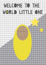 congratulations littleone New Baby Card 12477 created by Calliwally