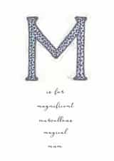 family illustration Mothers Day Card 25706 created by Shiv Makes Things