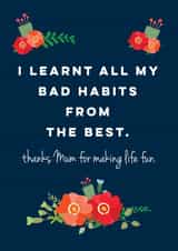 Female Adult Mothers Day Card 30971 created by Rudi & Co.