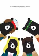 stranger things Anniversary Card 9858 created by Heather Alstead Design LTD