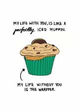 muffin cakes Anniversary Card 34662 created by Megg Hems