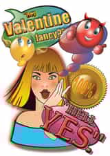 Valentine Saucy Card 36395 created by Nigel Brock