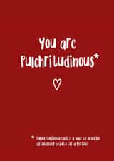 Red White Valentines Day Card 32884 created by Newton and the Apple