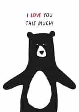 i love you this much! created by Heather Alstead Design LTD