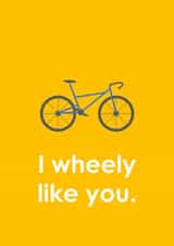 bike cycling Anniversary Card 36180 created by madebyadam