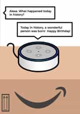 alexa amazon Birthday Card 12298 created by Ilan Asher