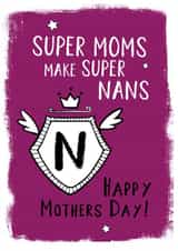 NAN Female Mothers Day Card 12193 created by High Five Prints Co