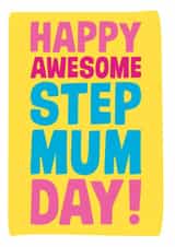 stepmum Female Mothers Day Card 3014 created by Dean Morris Cards