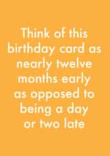 belated late Birthday Card 12802 created by OBJECTABLES