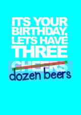 modern cool Birthday Card 13491 created by Oh My! Designs