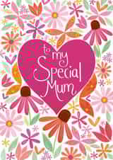mum illustration Mothers Day Card 12785 created by Cathy Brear