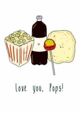 Love you, Pops!  created by The Taste Buds