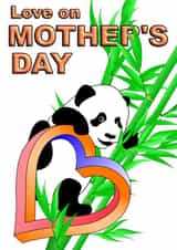 Panda Funny Card 36404 created by Nigel Brock