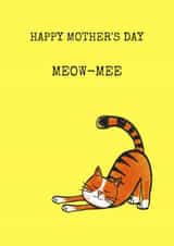 KITTEN FURBABY Mothers Day Card 29510 created by Hedge & Hog Prints