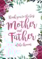 Mother and Father of the groom created by Let's Dream