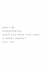 birthday money Card 34759 created by lotsoflovelauren