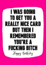 But then I remembered birthday card created by Filthy Sentiments