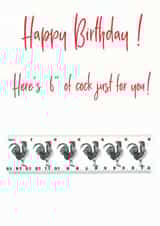 Illustration Modern Birthday Card 5012 created by oi Doris