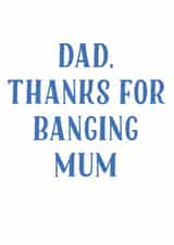 banging mum Father's Day Card 35804 created by Tia Russell