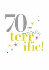 Gold Silver Birthday Card 9138 created by PAPAGRAZI