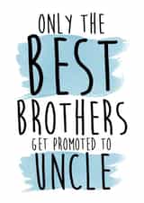 going uncle Pregnancy Card 12413 created by LOVE PAPER RAINBOW