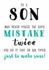 same mistake Birthday Card 3214 created by JellynBean