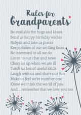 grandparents Male Just because Card 8680 created by Joanna Miller
