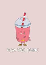 smoothie humour Card 32419 created by James Carless Illustration