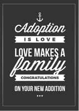 Adoption family New Baby Card 12570 created by CreatedbyMe Sean