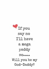 goddaddy godfather Card 35974 created by Ruby and Freddie's