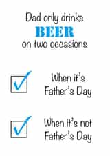 Two occasions Father's Day card created by Victoria Grace Designs