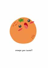 orange sweet Love & Friendship Card 37099 created by Boo Hartgen