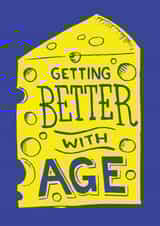 cheesy old Birthday Card 13655 created by Woah there Pickle