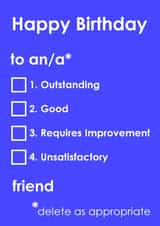 teacher birthday Card 37203 created by pbrucemaths