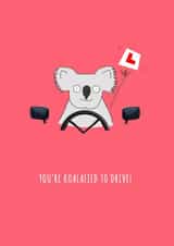 Koala Bear Exams Card 10790 created by Zoe Spry