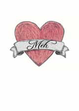 meh heart Card 36060 created by Charlotte Clark