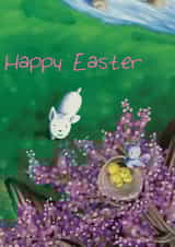 easter lamb Card 37234 created by Caroline Powrie