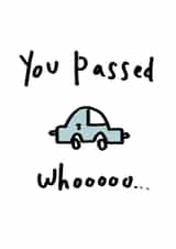 passed driving Exams Card 8264 created by Bridget Heron