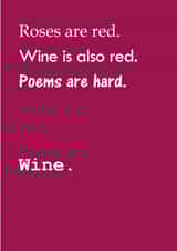 poem romance Card 37288 created by PineapplePrints