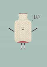 hug friend Love & Friendship Card 6603 created by Redback Cards